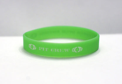 Pit Crew "I Cower Over Nothing" Wristbands